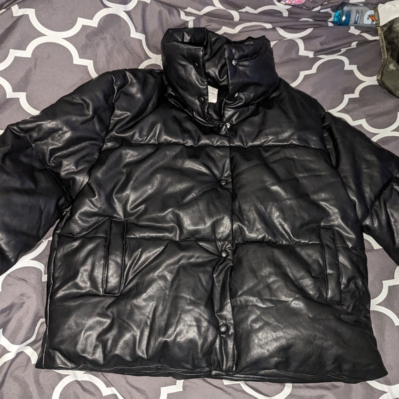 Ave Les Filles woman's puffer coat - Picture 10 of 11